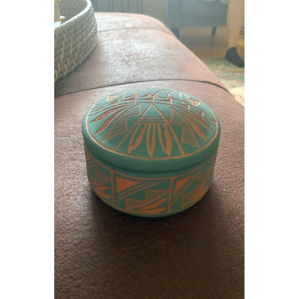 Vintage Handcrafted Clay Signed Original Native Pottery from NM